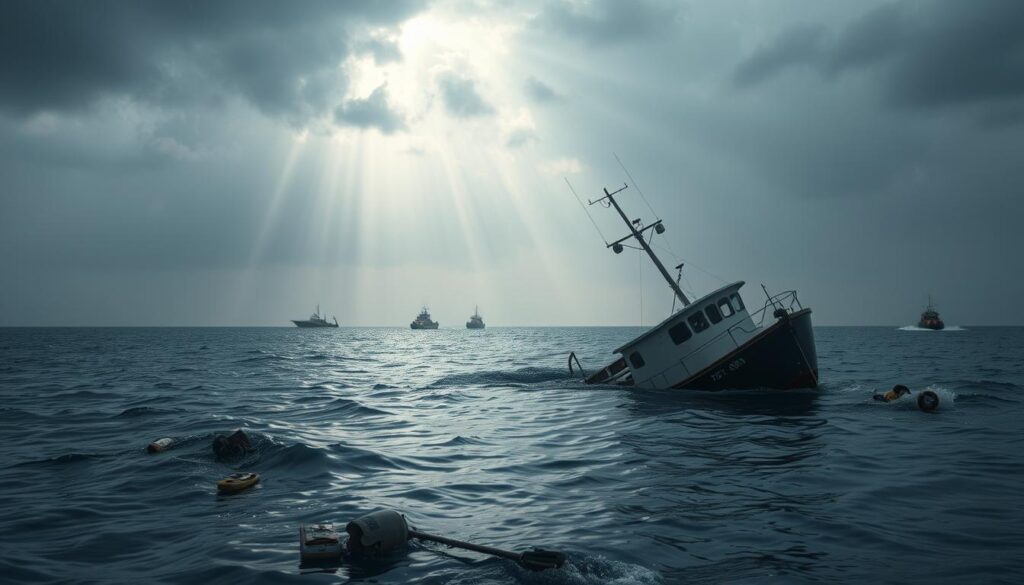 peristiwa tragis kecelakaan laut