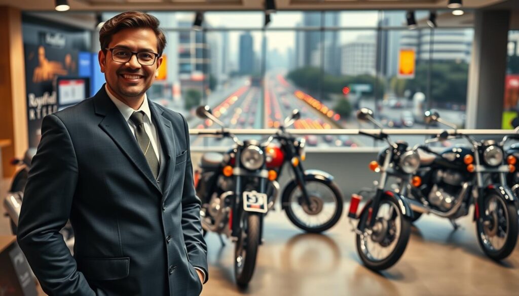 strategi penjualan royal enfield