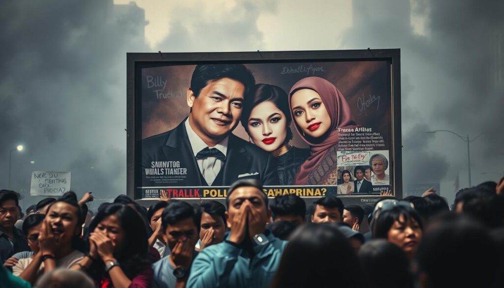Reaksi Publik Terhadap Perselingkuhan Billy Syahputra dan Syahrini
