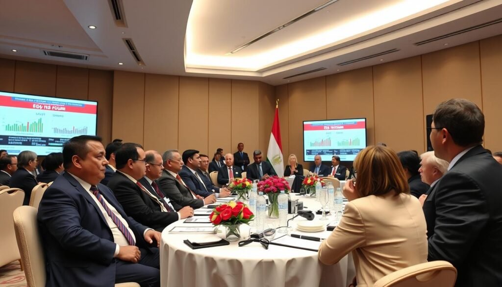 Forum bisnis Mesir-AS yang mempertemukan pengusaha dan pejabat dari kedua negara