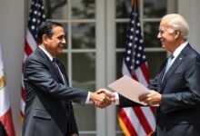 Pertemuan Presiden Mesir Abdel Fattah El-Sisi dengan Presiden AS Joe Biden di Gedung Putih
