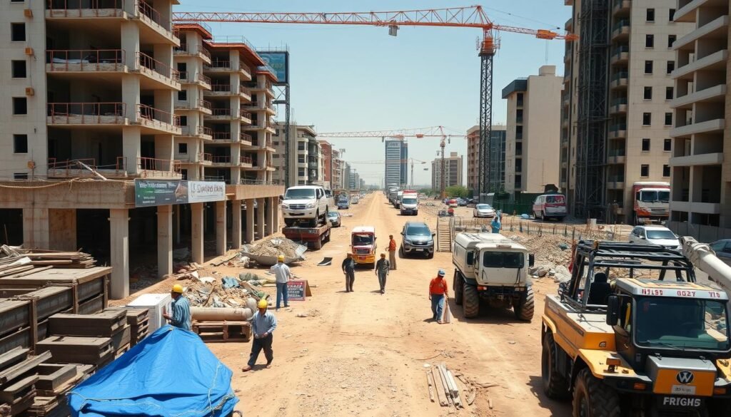 Proyek pembangunan infrastruktur di Mesir yang didanai oleh bantuan ekonomi Amerika Serikat