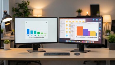 Pixel UI vs One UI storage usage